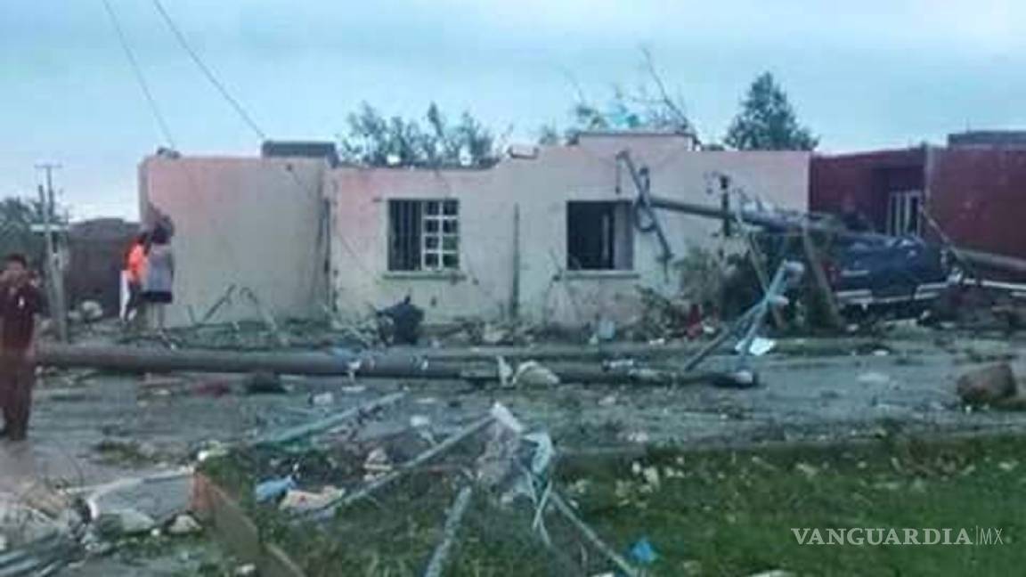 Peña Nieto da instrucciones para apoyar a damnificados por tornado en Acuña