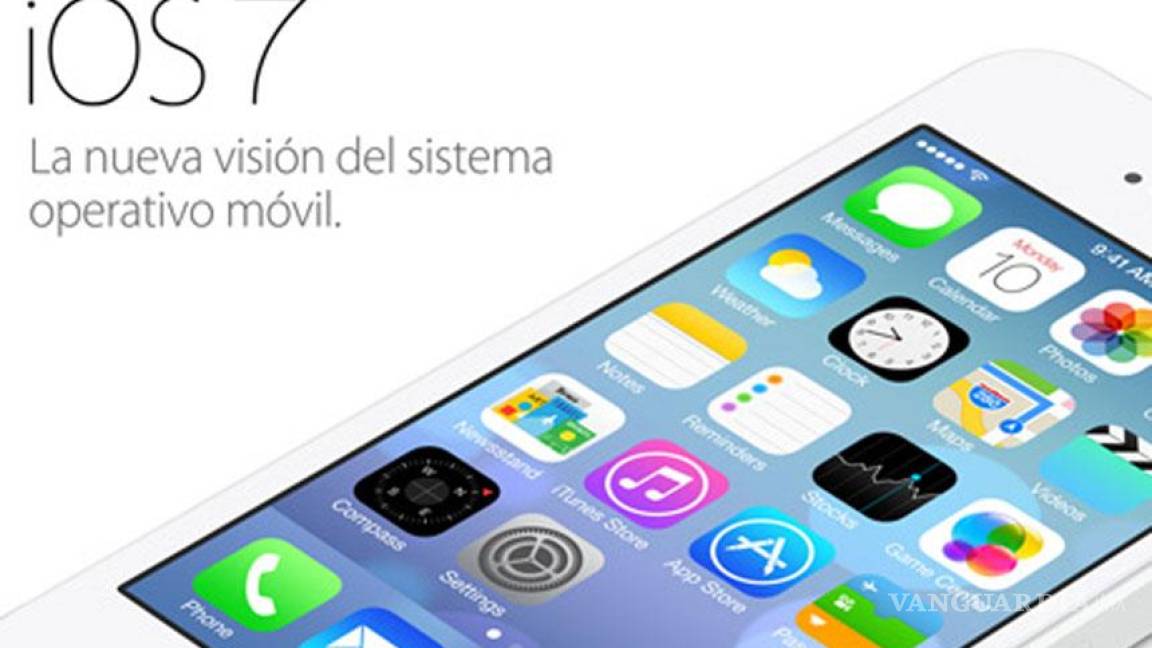 iOS 7 para iPhone y iPad, a partir del 10 de septiembre