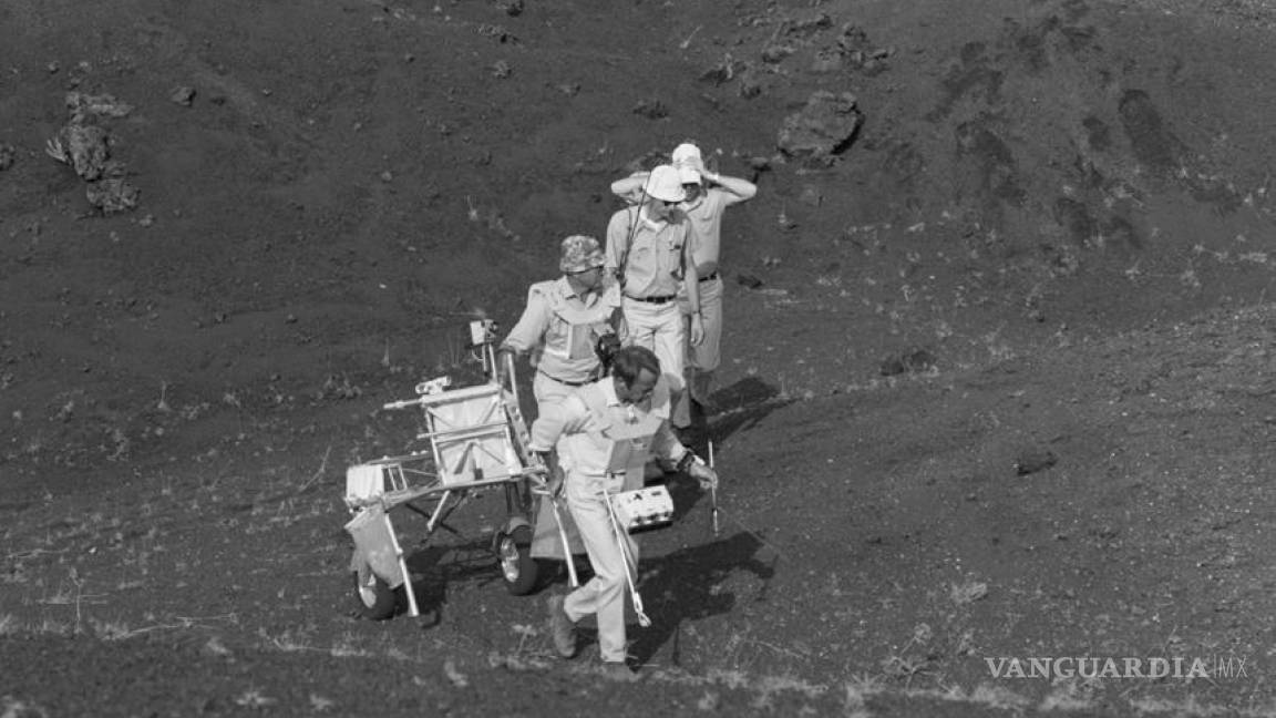 Revelan fotos de entrenamiento de astronautas del Apollo