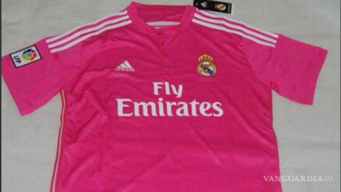 Nueva camiseta rosa fucsia del Real Madrid genera polémica