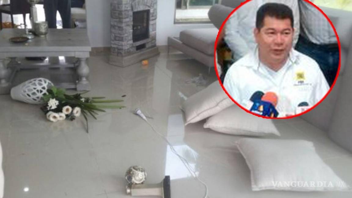 Líder perredista dormía en hotel mientras comando atacaba su casa