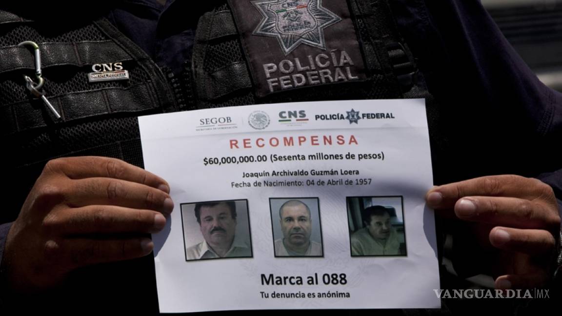 Gobierno de EU, comprometido con la recaptura de 'El Chapo'