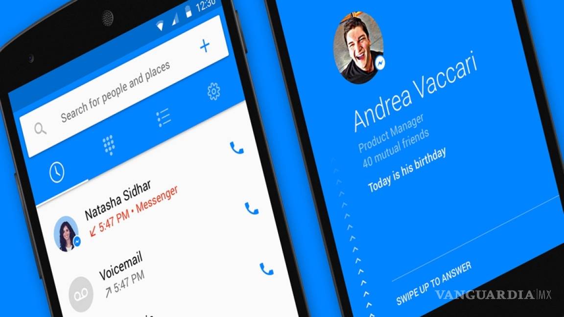 Facebook lanza aplicación telefónica para Android
