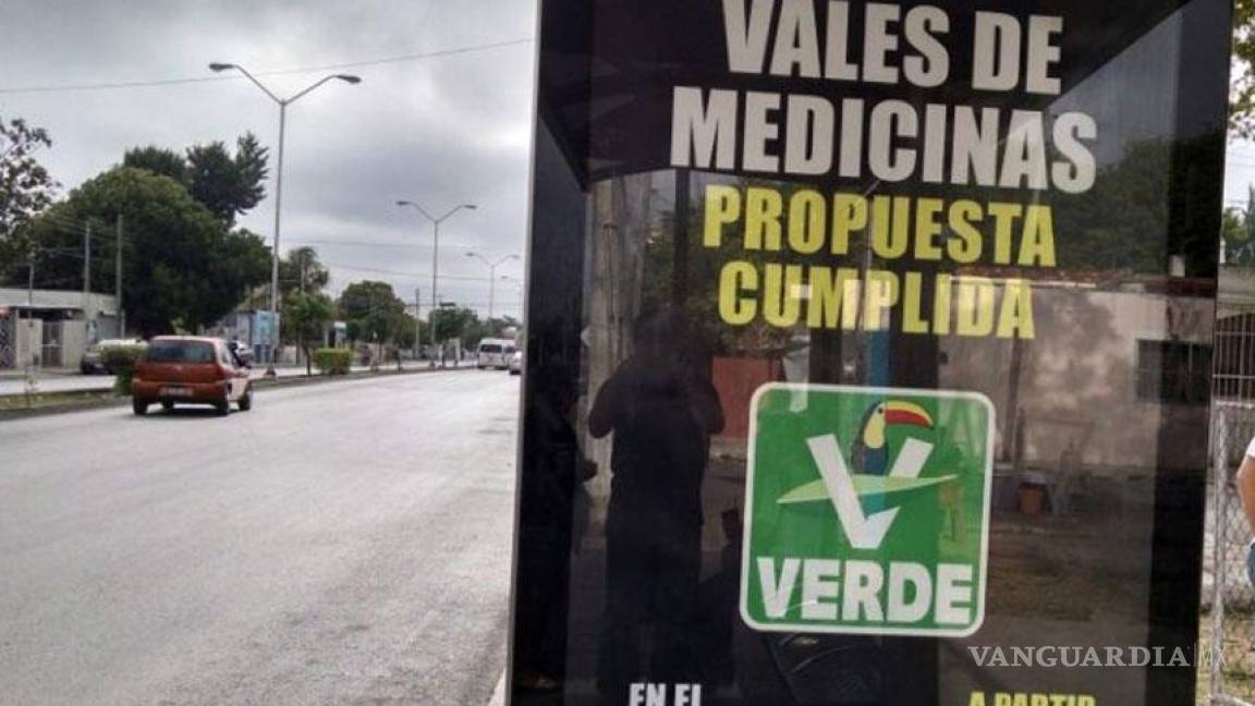 TEPJF ordena a INE concretar multa por propaganda al Partido Verde