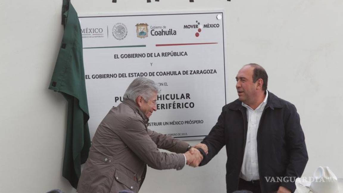 Inauguran oficialmente segundo piso del periférico LEA en Saltillo