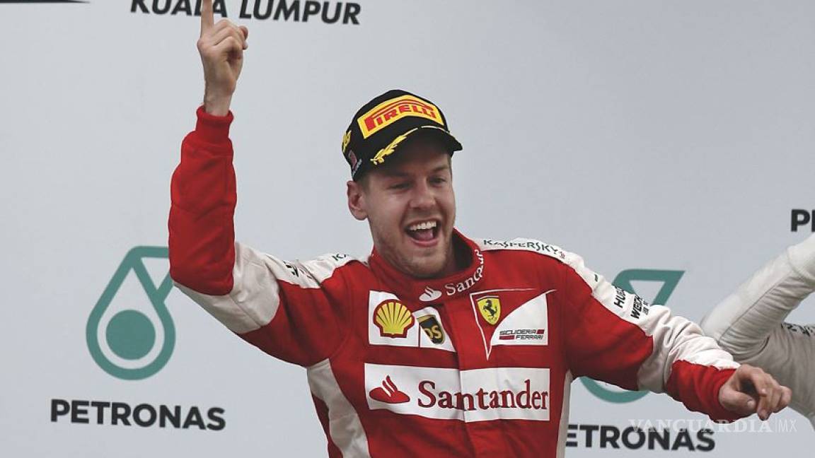 Vettel dice que hay mundial tras ganar el Gran Premio de Malasia