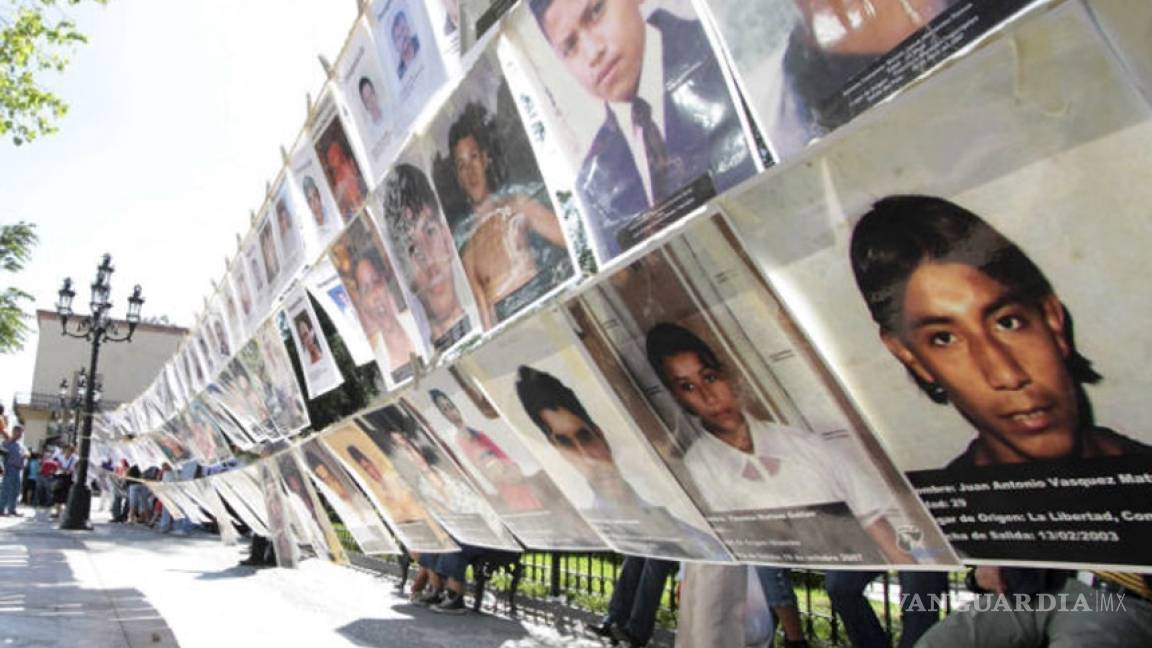 Buscan 134 desaparecidos en la región centro de Coahuila