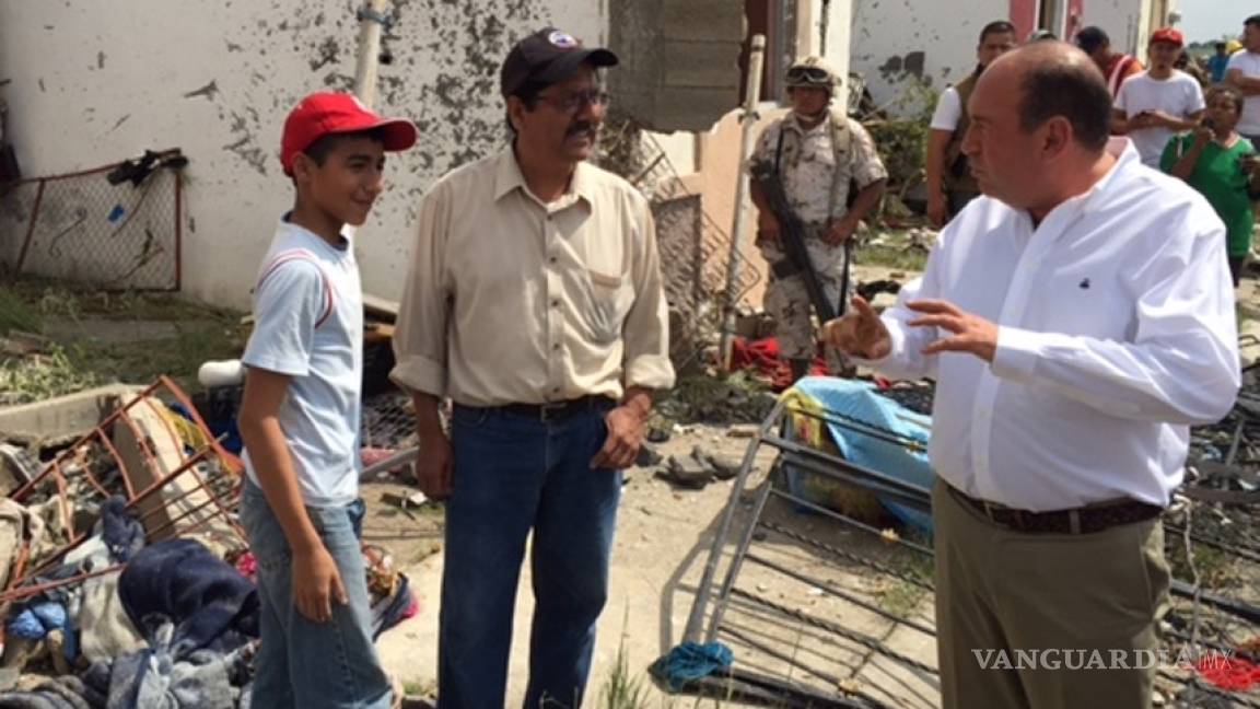 Ya busca Coahuila recursos del FONDEN por tornado: Rubén Moreira