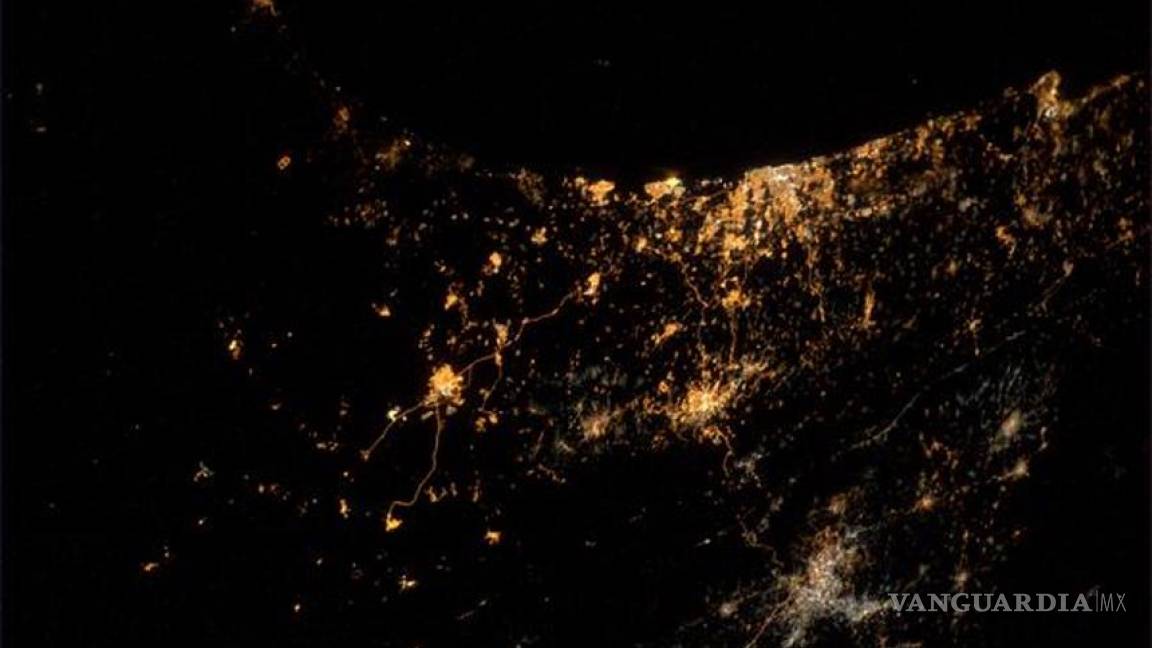 Astronauta capta desde el espacio conflicto entre Israel y Gaza