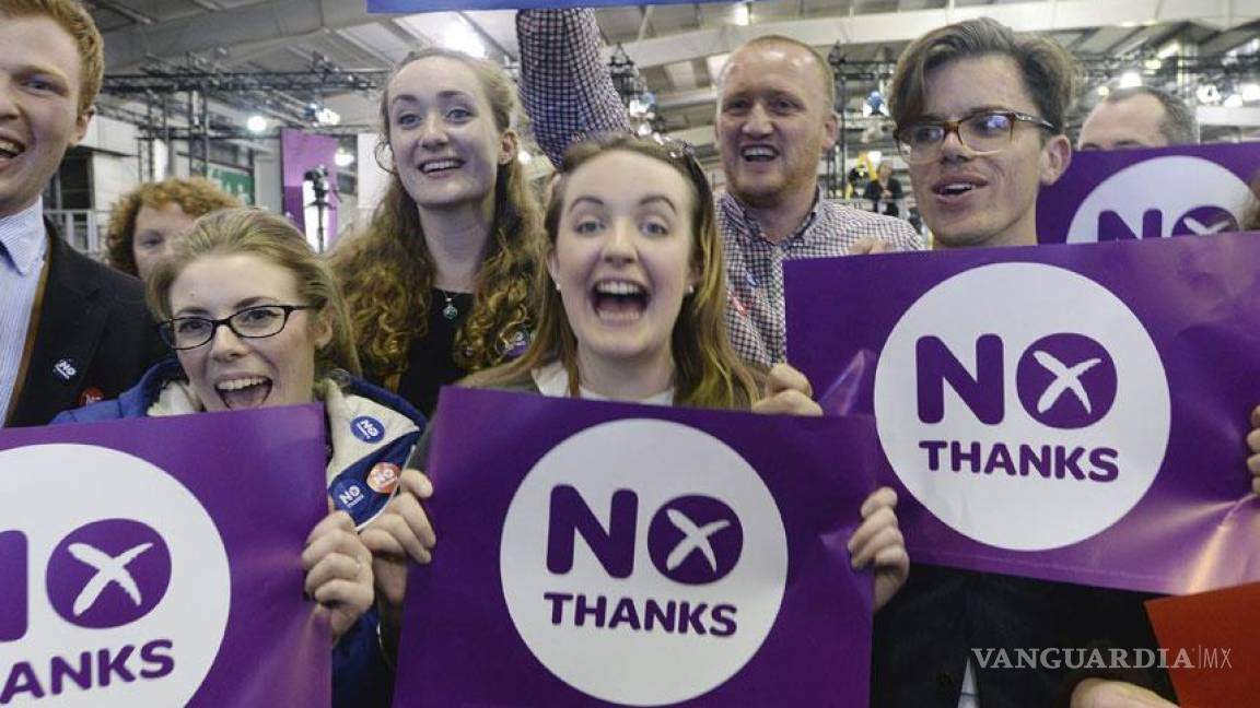 Escocia rechazó la independencia