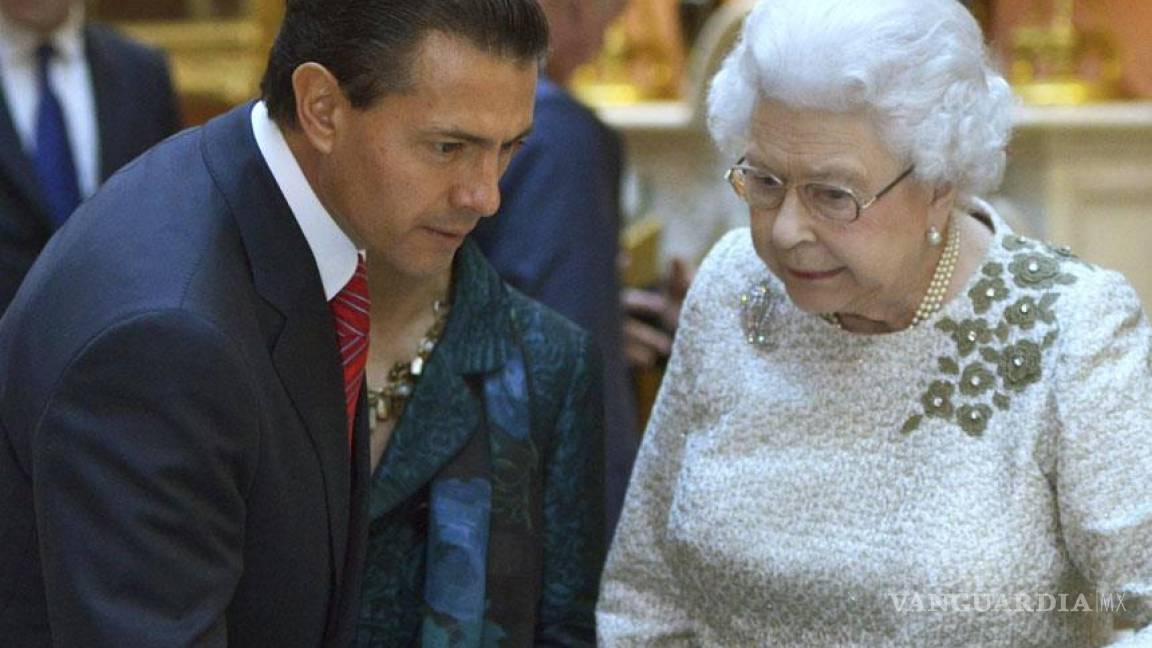 Isabel II ofrece a Peña apoyar reformas en México