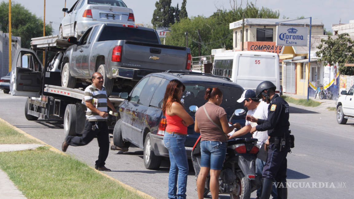 Se endurecerán en Coahuila los operativos contra autos sin placas