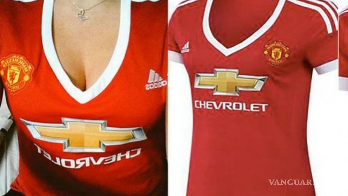 Camiseta del Manchester United para mujer despierta polémica