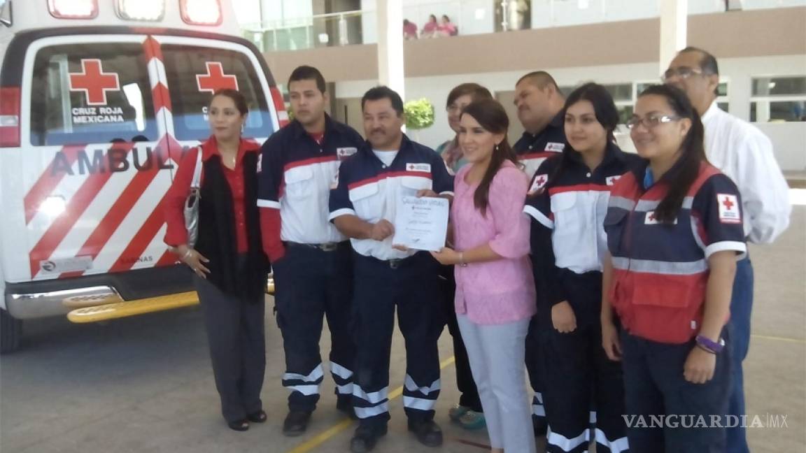Suma Cruz Roja Sabinas más 100 mil pesos en colecta