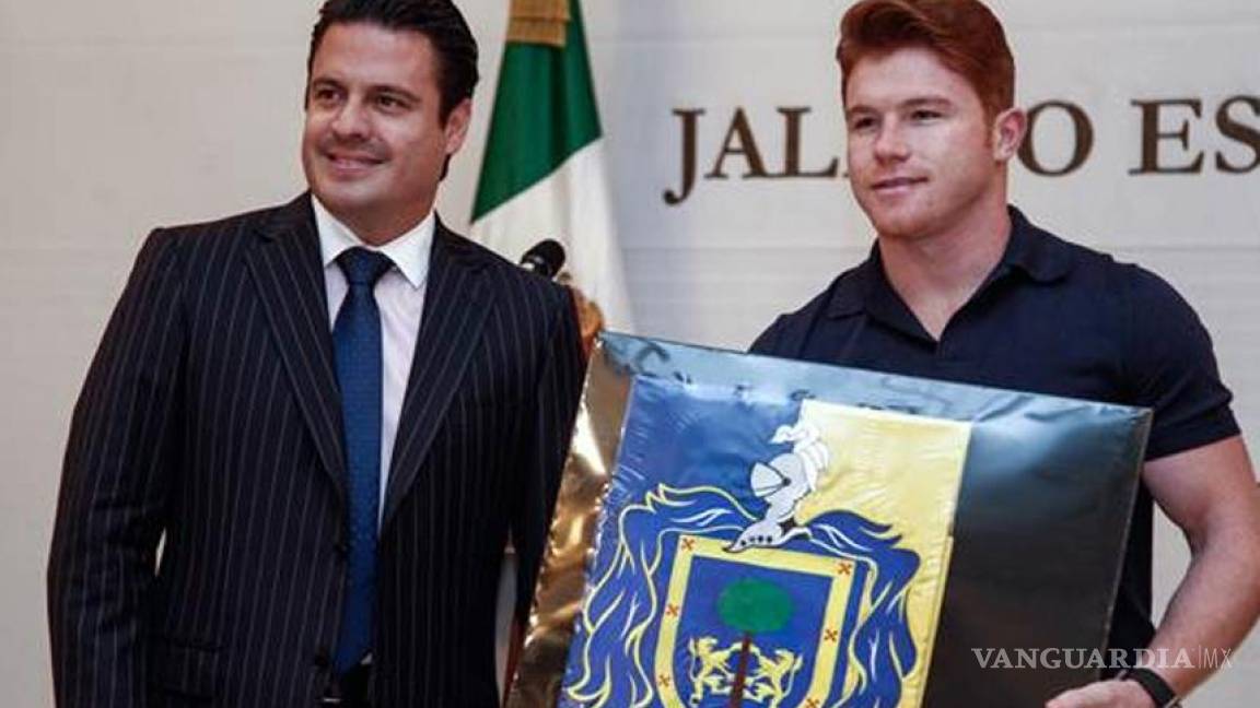 'Canelo' promete triunfo al gobernador de Jalisco