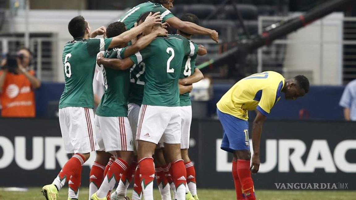 Consigue México sufrida victoria ante Ecuador