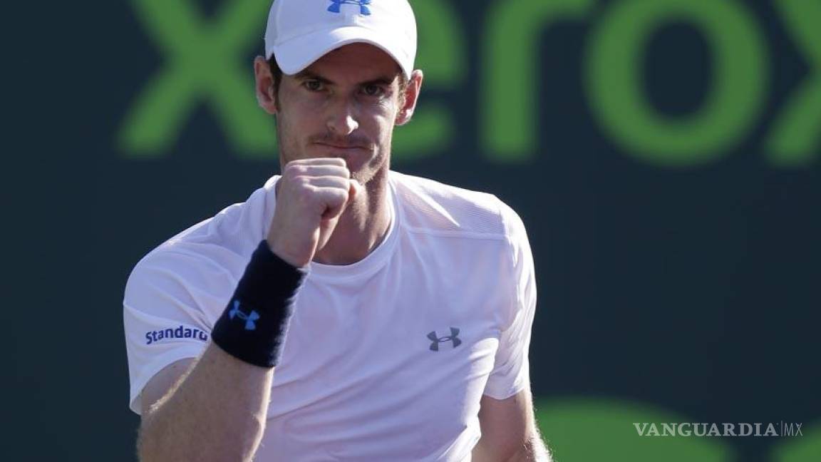 Andy Murray, primer semifinalista en Miami