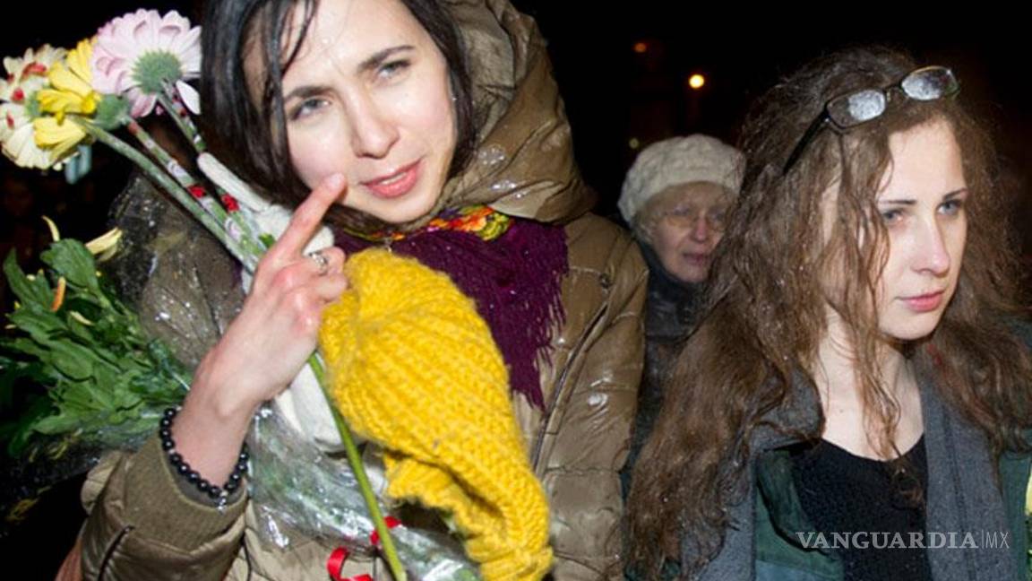 Las Pussy Riot indultadas seguirán las protestas para echar a Putin