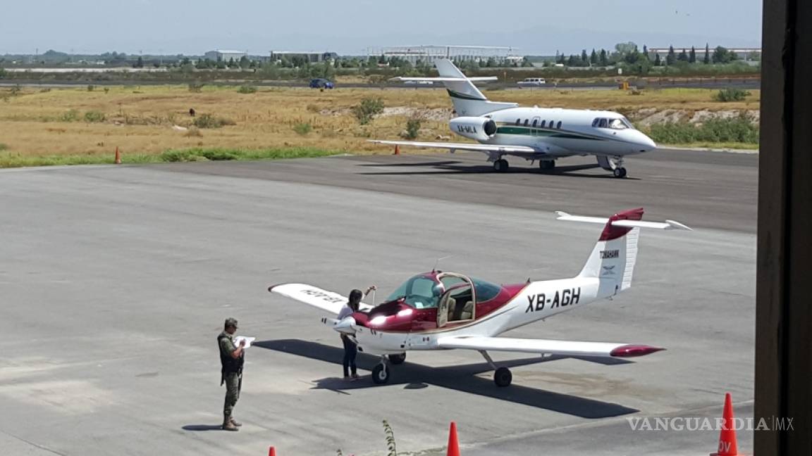 Aeropuerto de Monclova permanece en estado de &quot;alerta&quot; por la fuga del Chapo