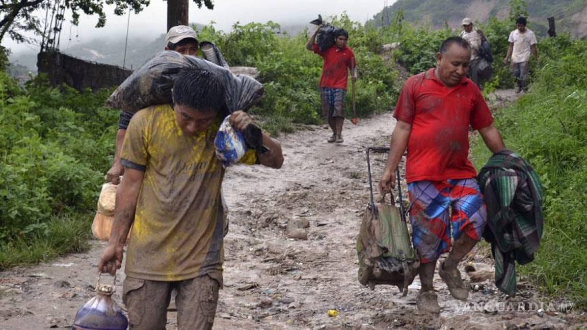 Ubican 175 comunidades de Guerrero en riesgo por lluvias
