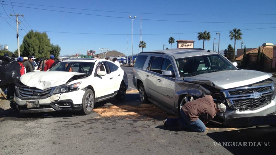 Choque en la carretera Monterrey-Saltillo deja un lesionado