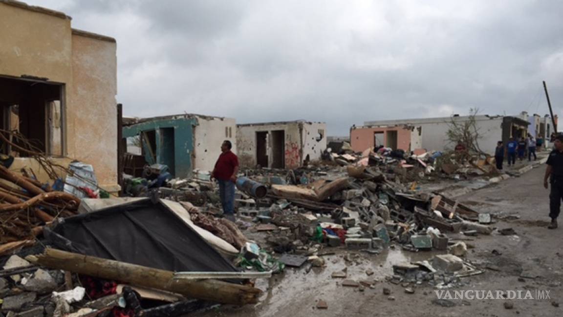 Tornado tomó desprevenida a la población de Ciudad Acuña