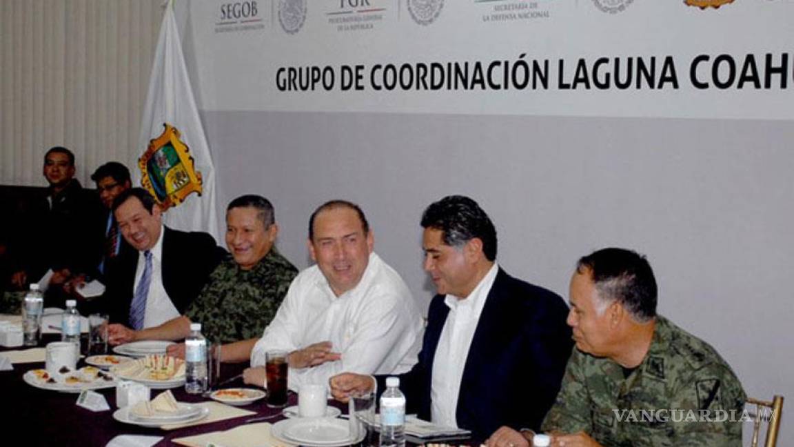 Gobernadores de Coahuila y Durango analizan avances de Operativo Laguna