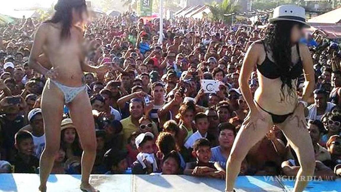Polémica en Colima por desnudos totales en festejos de Semana Santa