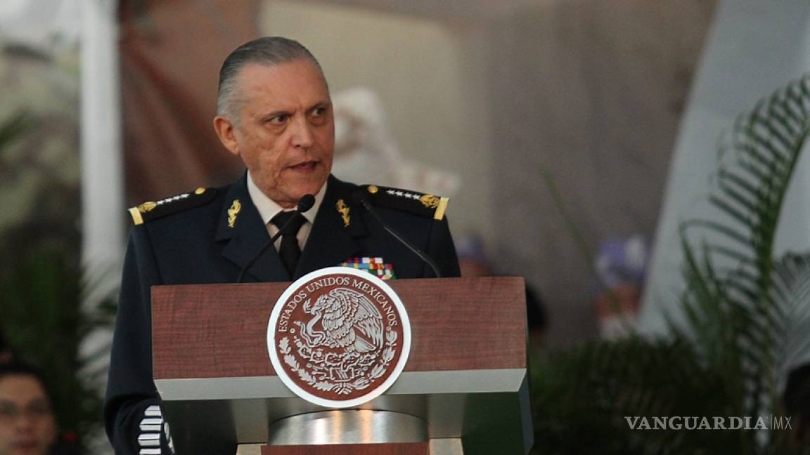 Fuerzas armadas no bajarán la guardia, redoblarán bríos contra el crimen: Cienfuegos