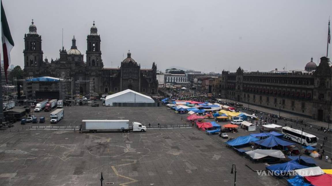 La CNTE acuerda con Gobernación dejar el Zócalo para el grito