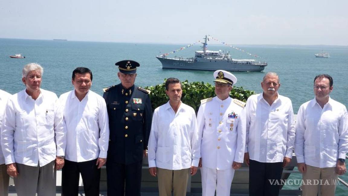 Peña anuncia 4 ejes para el desarrollo marítimo de México