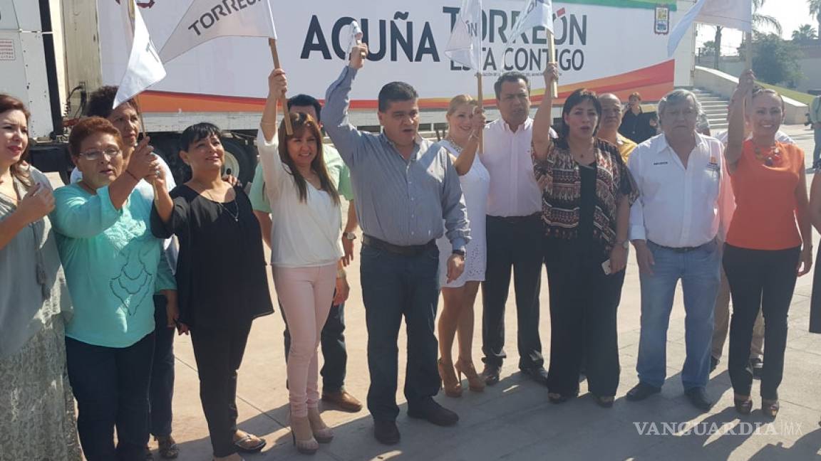 Salen de Torreón más de 33 toneladas de ayuda a Ciudad Acuña