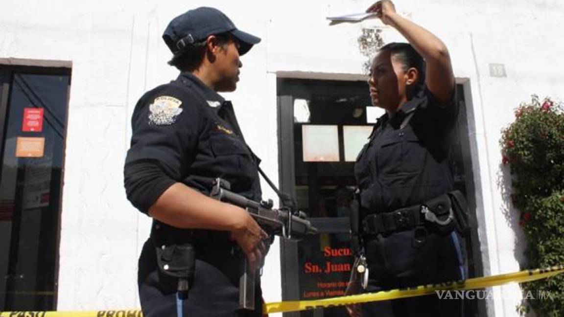 Sujeto armado roba 50 mil pesos de banco en Chilpancingo