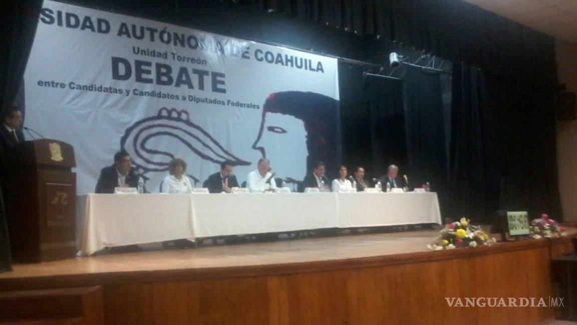 Se atacan en debate candidatos de Torreón