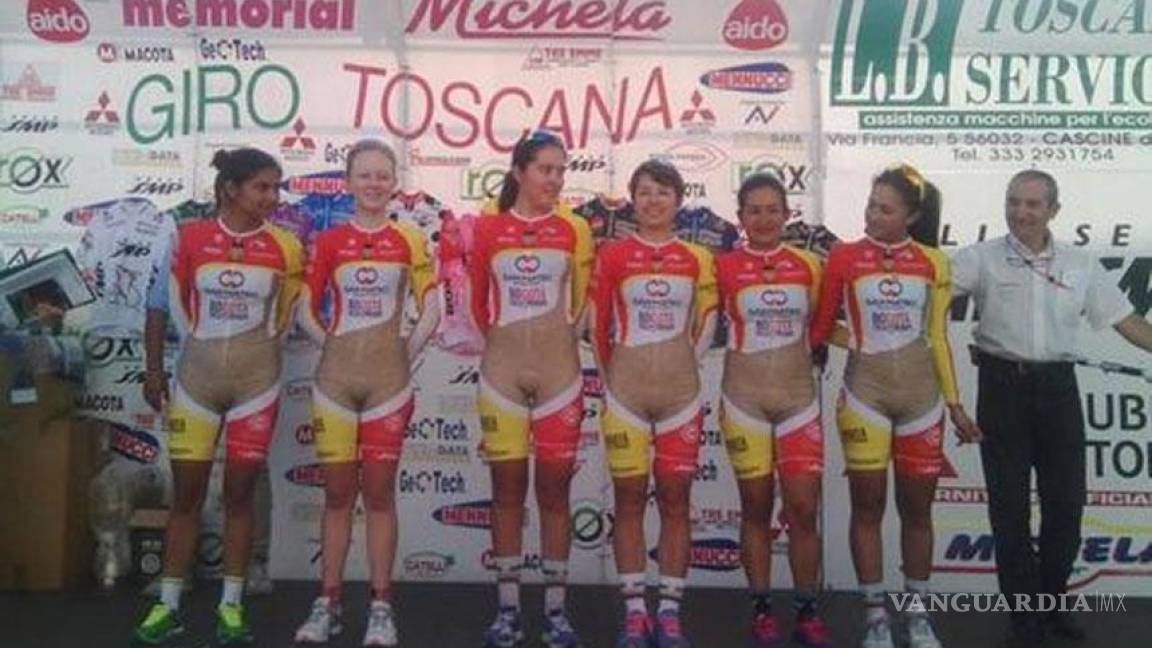 UCI condena los uniformes de las ciclistas colombianas