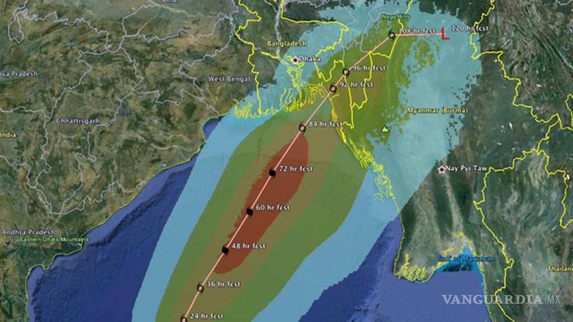 Bangladesh y Myanmar en alerta ante amenaza de ciclón