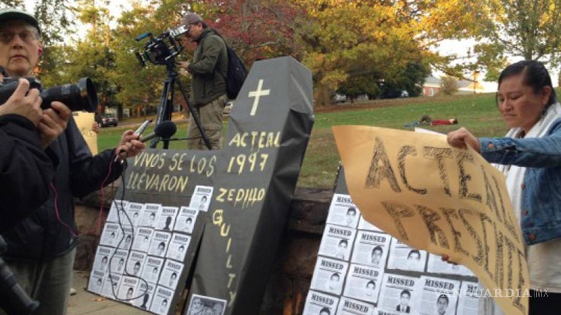 Por caso Ayotzinapa, exigen expulsión de Ernesto Zedillo de Universidad de Yale