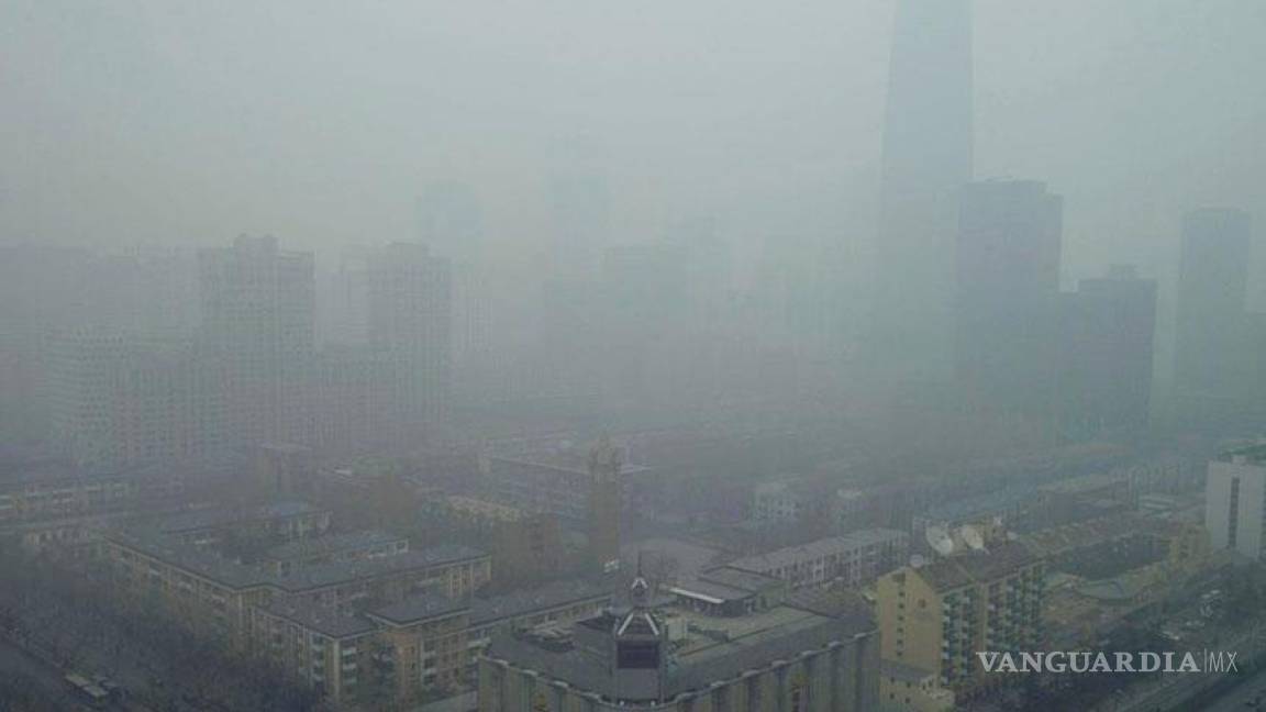 Pekín dobló los niveles de contaminación normales en 2013