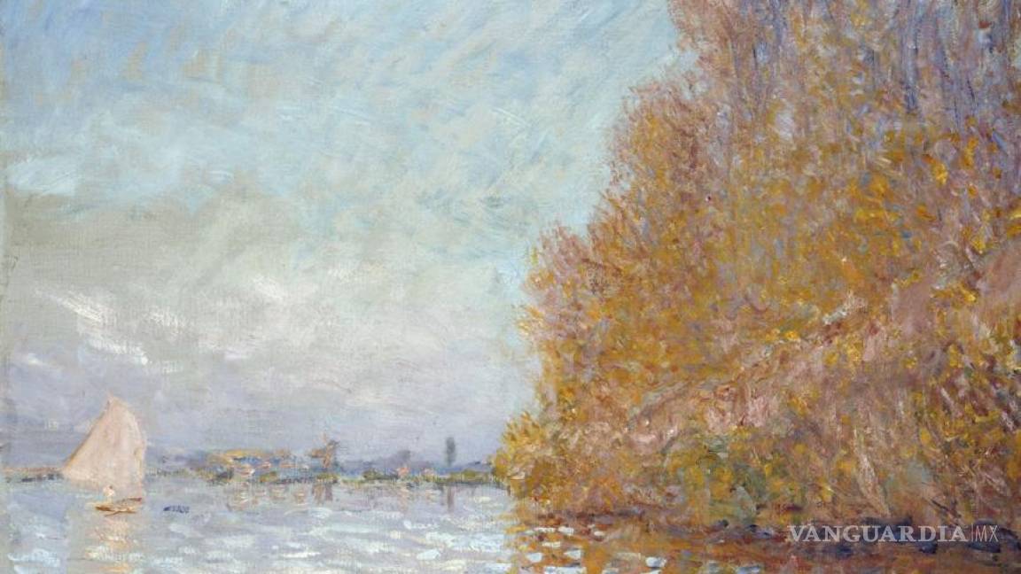 Monet dañado vuelve a colgar en la Galería Nacional de Irlanda