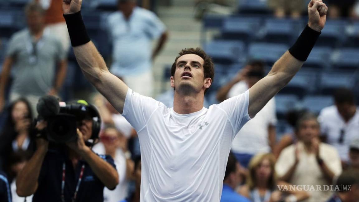Con gran remontada, Andy Murray accede a tercera ronda del US Open