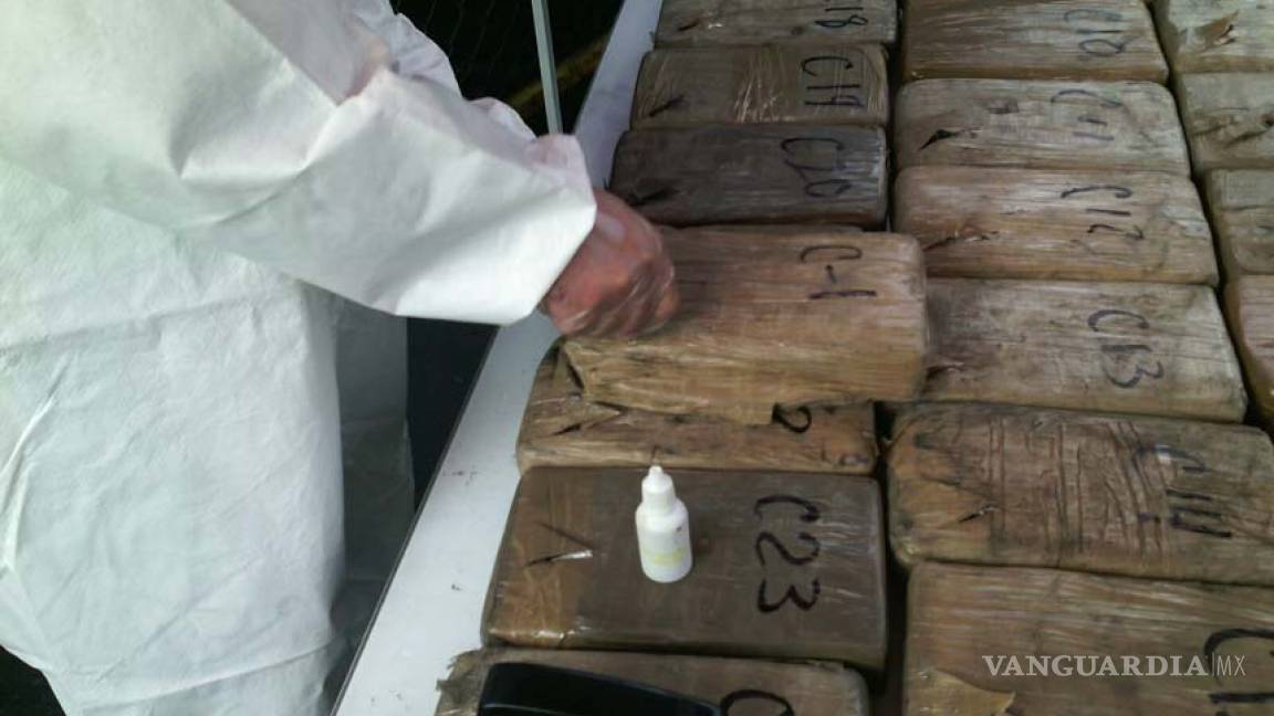 Decomisan cargamento de cocaína en Chiapas