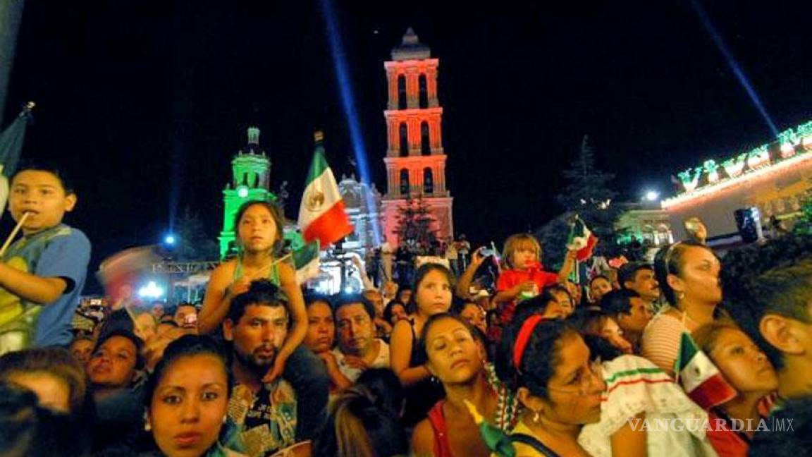 Cierran calles del Centro Histórico de Saltillo por Grito de Independencia