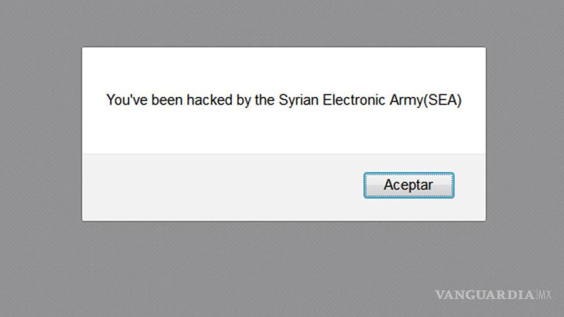 Hackers sirios atacan sitio web de Vanguardia