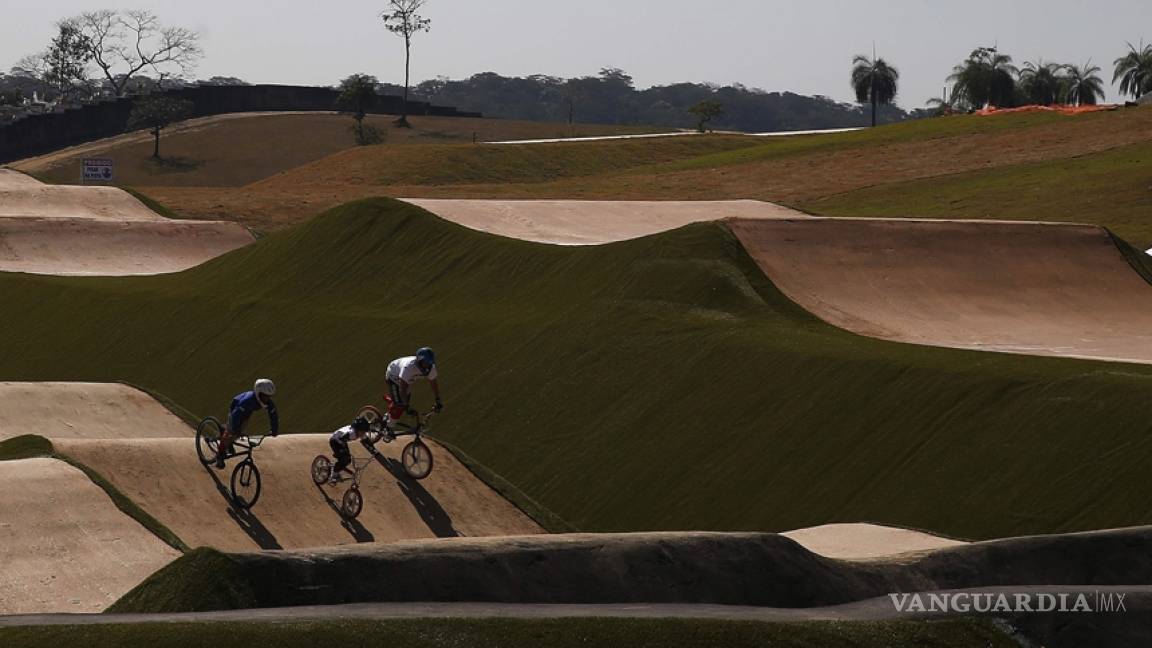 Río de Janeiro inaugura el circuito olímpico de ciclismo BMX