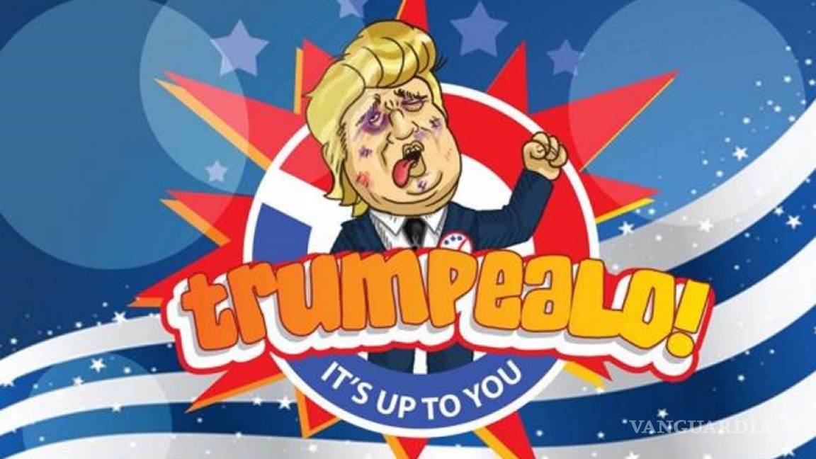 Mexicanos crean &quot;Trumpealo&quot;, el videojuego para golpear a Trump