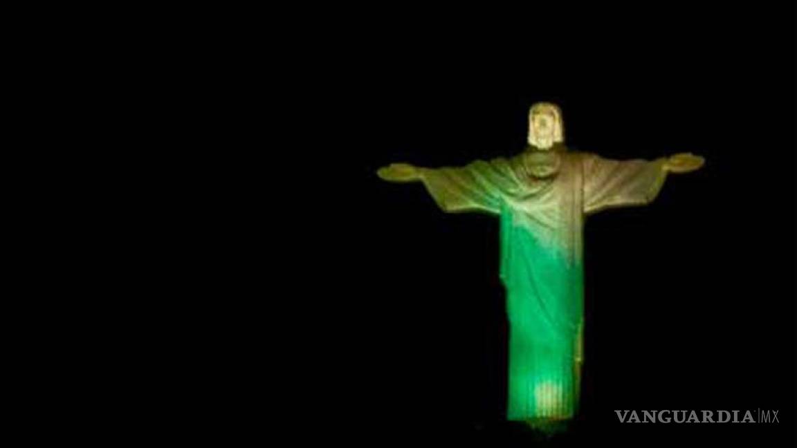 El Cristo Redentor de Río se vestirá con los colores de Brasil