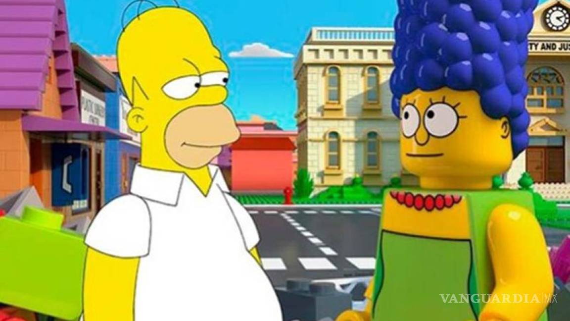 Los Simpson se transforman en figuras de Lego