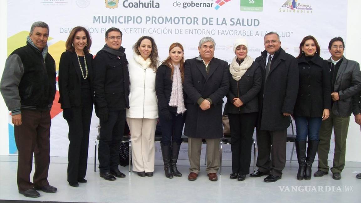 Sabinas se convierte en el primer municipio saludable en Coahuila