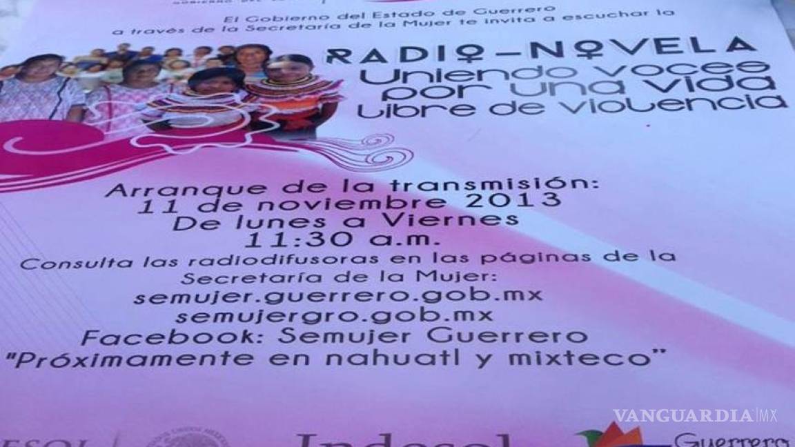 Estrenan radionovelas en náhuatl contra violencia de género