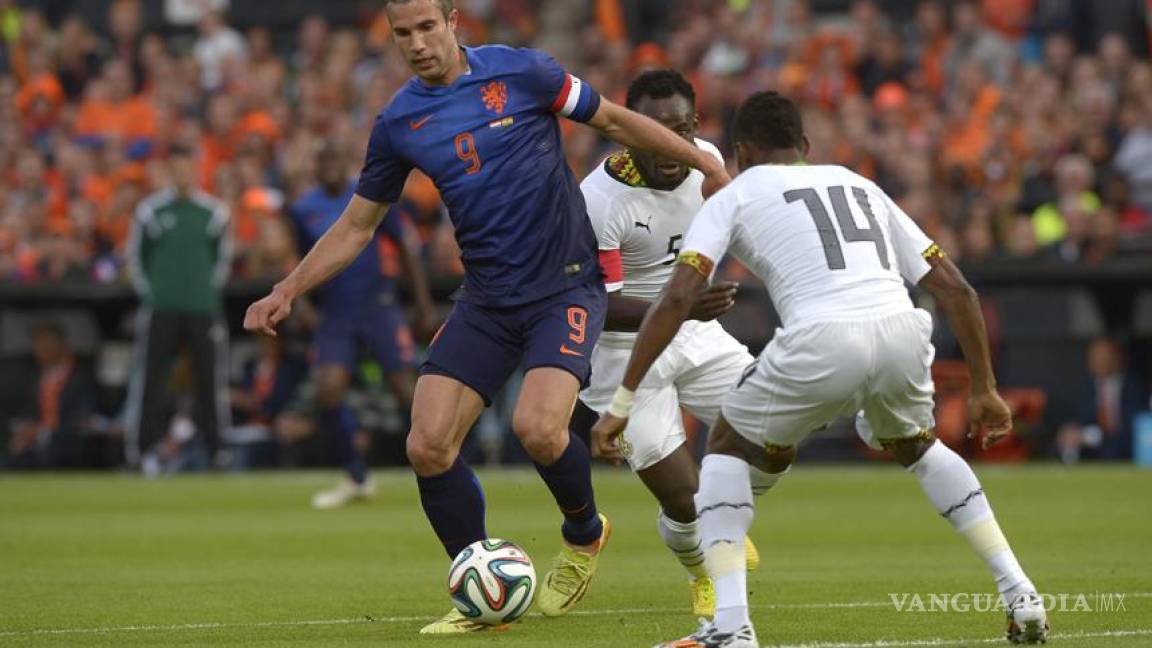 Vence Holanda 1-0 a Ghana en amistoso